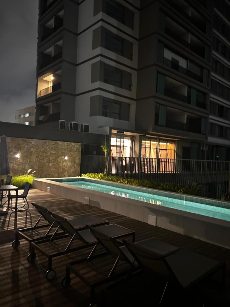 Studio Ao Lado Da Berrini, Metro Brooklin E Consulado Americano San Paolo Esterno foto