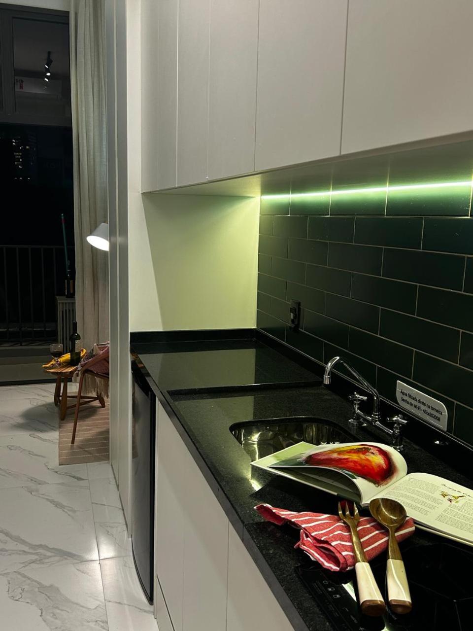 Studio Ao Lado Da Berrini, Metro Brooklin E Consulado Americano San Paolo Esterno foto